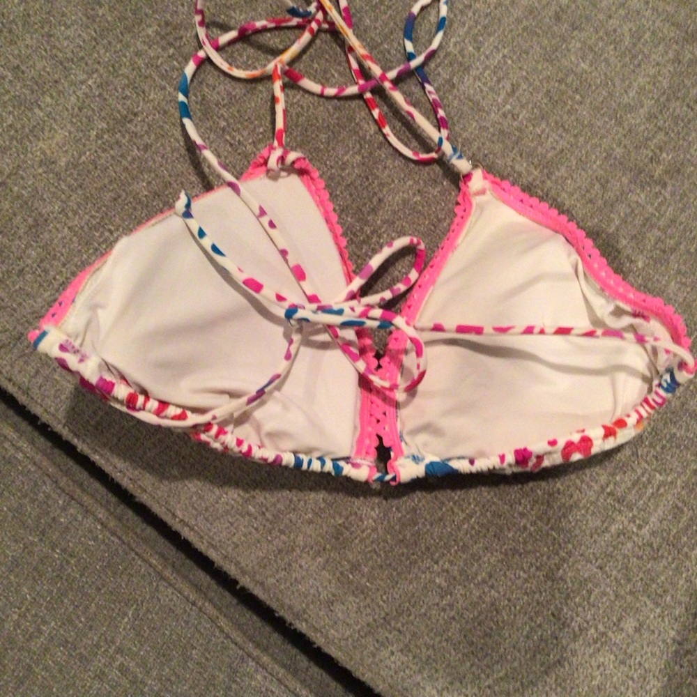 Victoria’s Secret bikini swimsuit rainbow Leopard sequin bathing suit - Picture 7 of 9